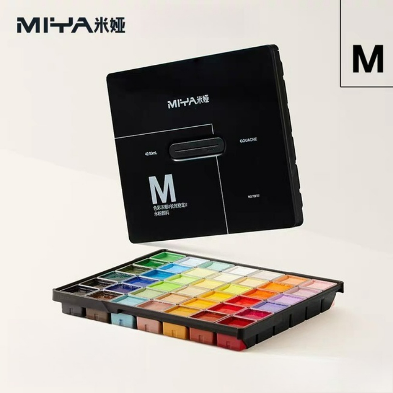 Gouache Paint Set - MIYA – ensemble de gelée de
