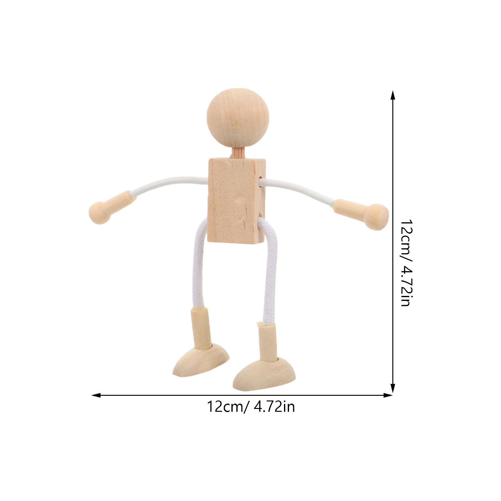 Kit de 4 figurines en bois, fa - Art Craft Kit avis et prix