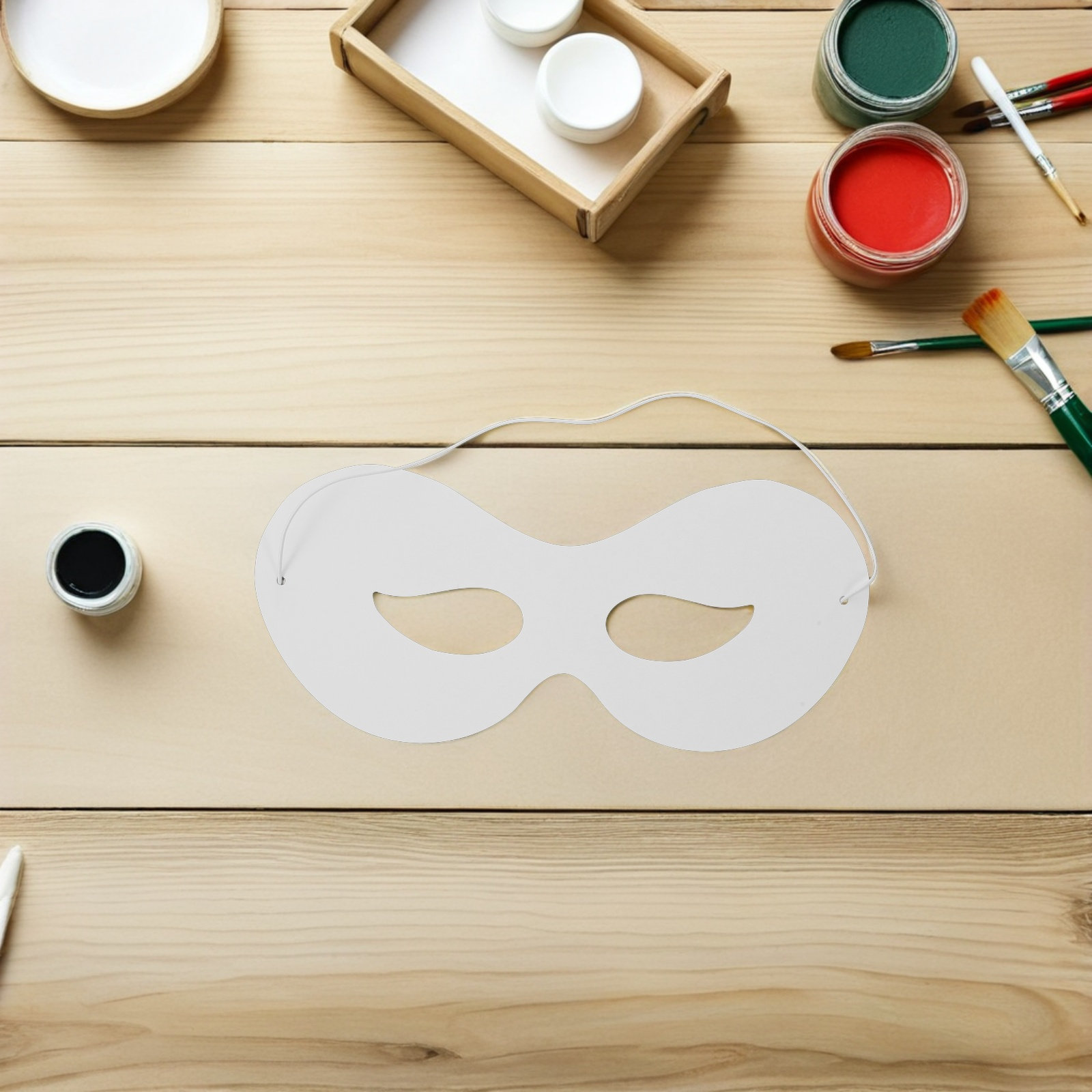 40 masques en papier blanc vie - Art Craft With Paper avis et prix
