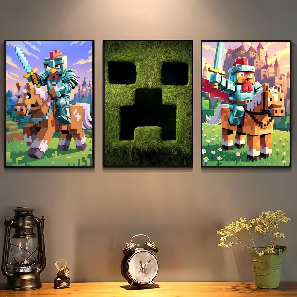 Affiche de jeu Mine-c-crafts,  - Art Craft Bar avis et prix